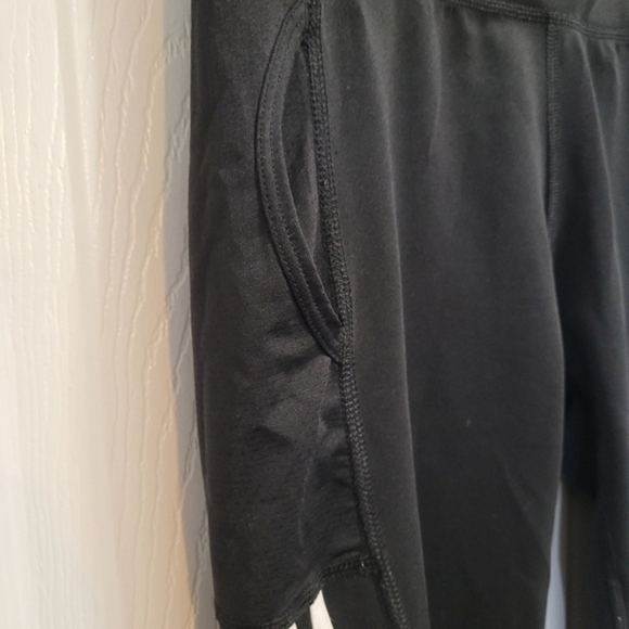 Adidas Aeroready 3 Stripe Classic Black and White Athletic Leggings Small - Picture 8 of 16